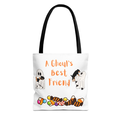 Ghoul's Best Friend Tote Bag