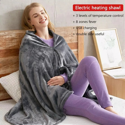 Velvet Shawl Warm Blanket