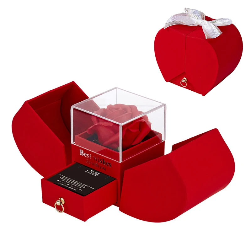 Forever Rose - Heart Box - To My Love