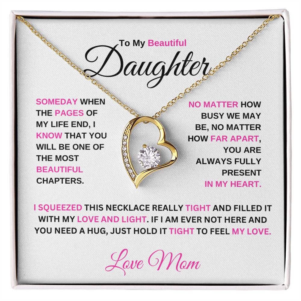 To My Beautiful Daughter